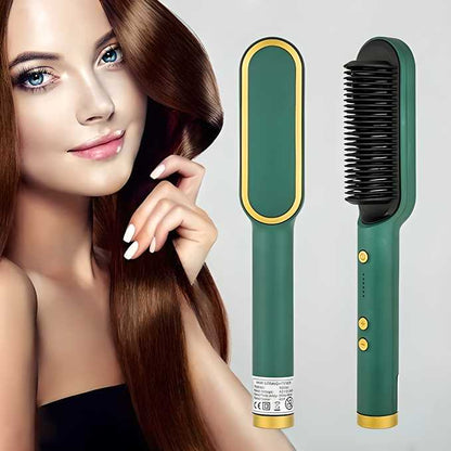 GlidePress Straightener Comb Brush