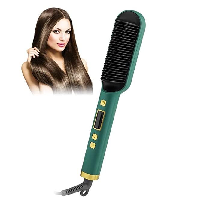 GlidePress Straightener Comb Brush